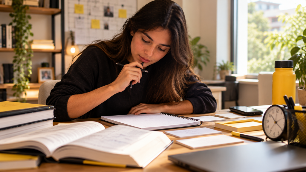Estudiar muchas horas y aprender poco: hábitos de estudio que afectan el rendimiento y estrategias para organizar mejor el aprendizaje.