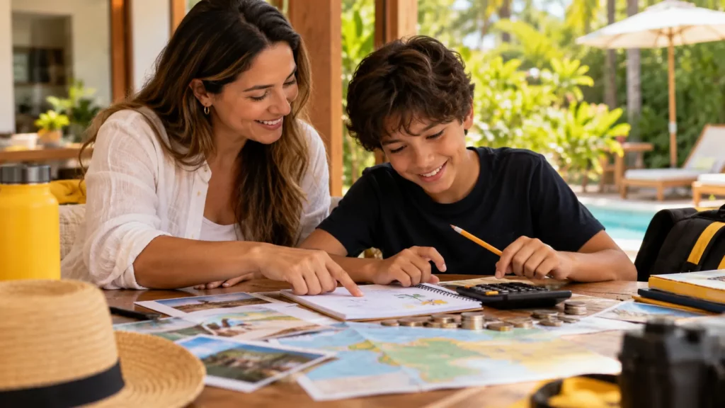 Cómo aprovechar las vacaciones para reforzar las habilidades académicas de los hijos mediante actividades prácticas en familia.